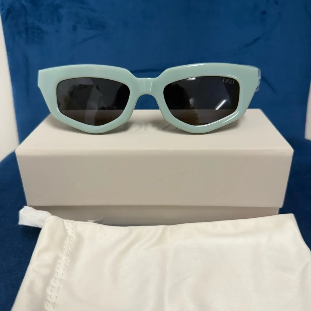 DEZI NEW with Tags On Read 44mm Jade Sunglasses - Made in Italy - Imported - Picture 9 of 9